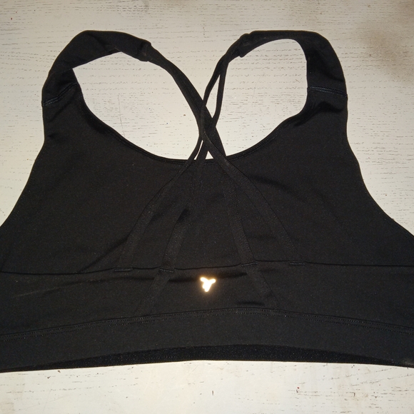 Old Navy Active Go Dry Women's Solid Black Sports Bra Sz XL - Picture 2 of 2